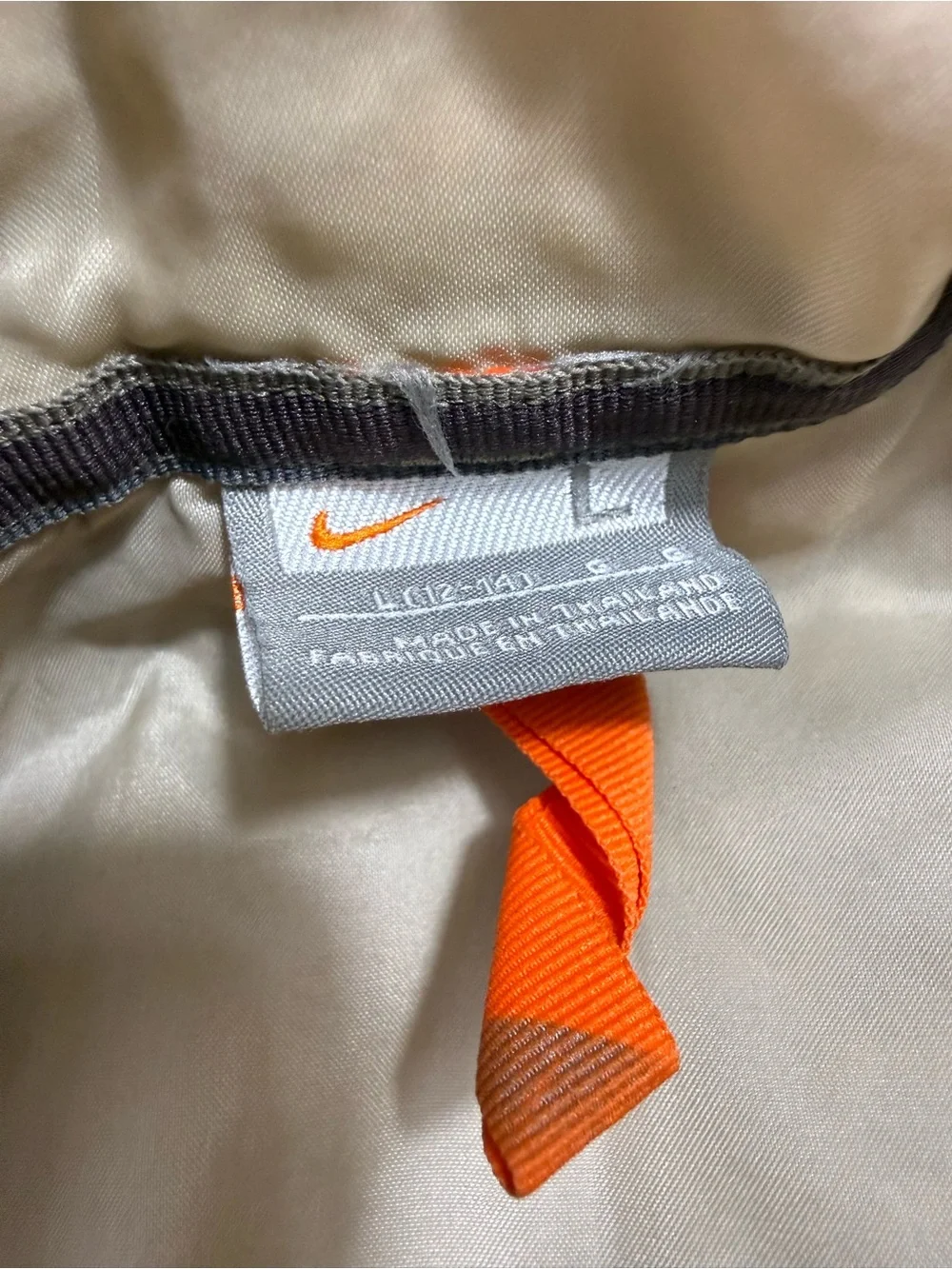 Nike Brown Quilted Kids Puffer Jacket with  Lining